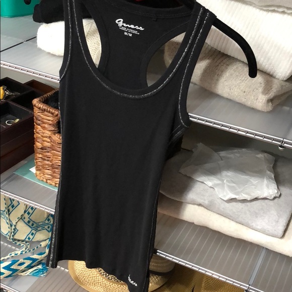 Guess razor back black tank medium - Picture 2 of 6